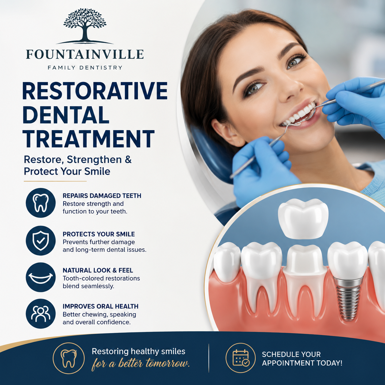 How Restorative Dental Treatment Protects Your Smile